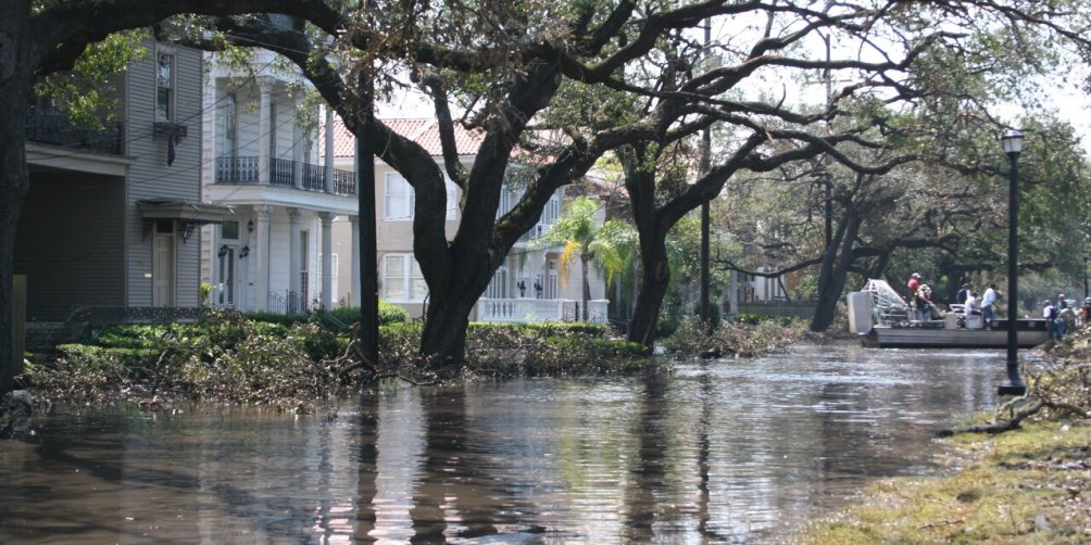 Hurricane Katrina damage