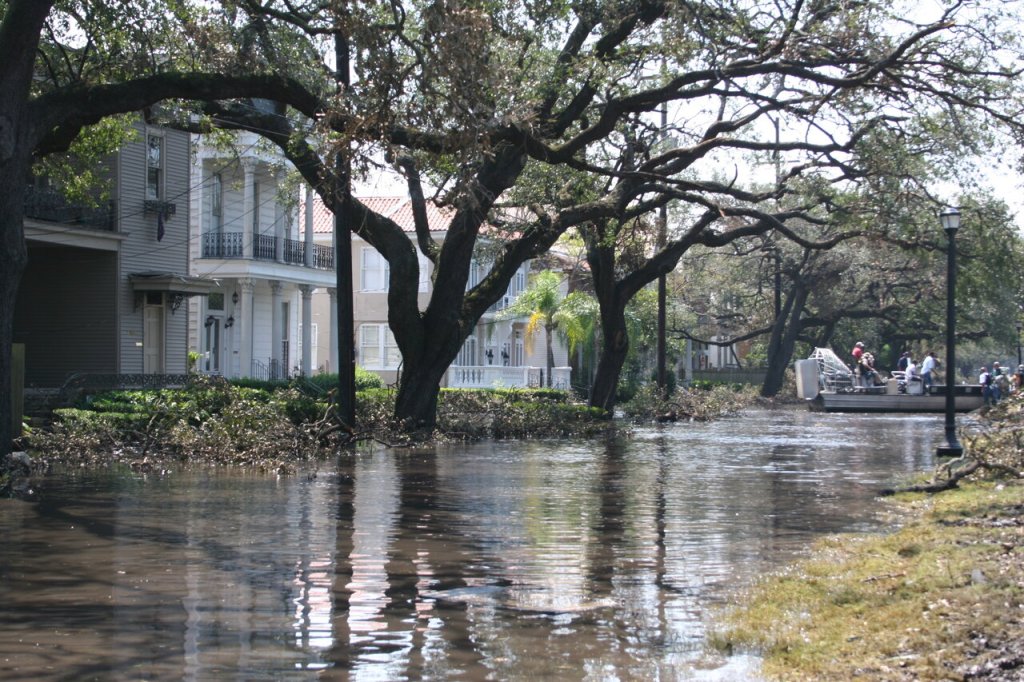 Hurricane Katrina damage